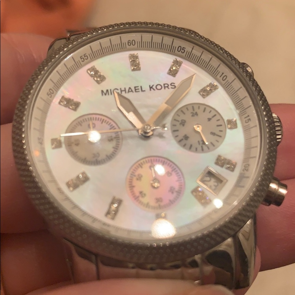 Silver Michael Kors Watch - Picture 3 of 3